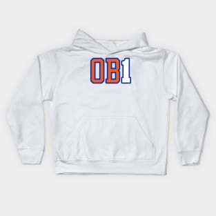 Obi Toppin - 'OB1' - New York Knicks (WHITE) Kids Hoodie